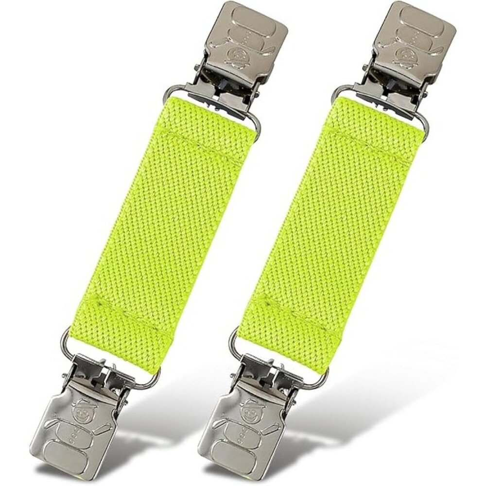 Hold’Em Mitten Glove Clips for Toddler & Kids Extra Tight Grip - Lemon Yellow
